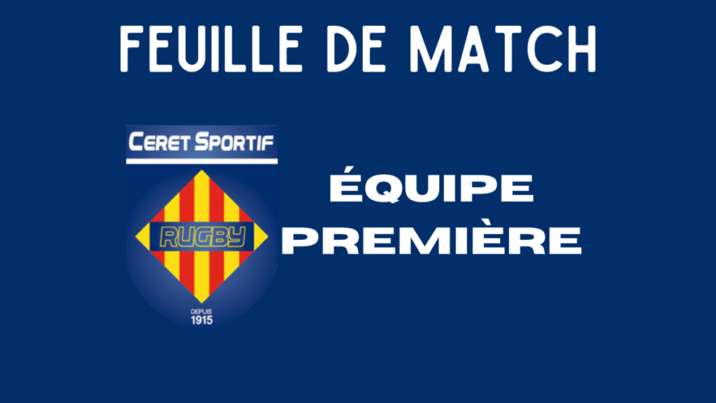 Match-retour : Barrages Nationale 2 – Stade Métropolitain v Céret Sportif