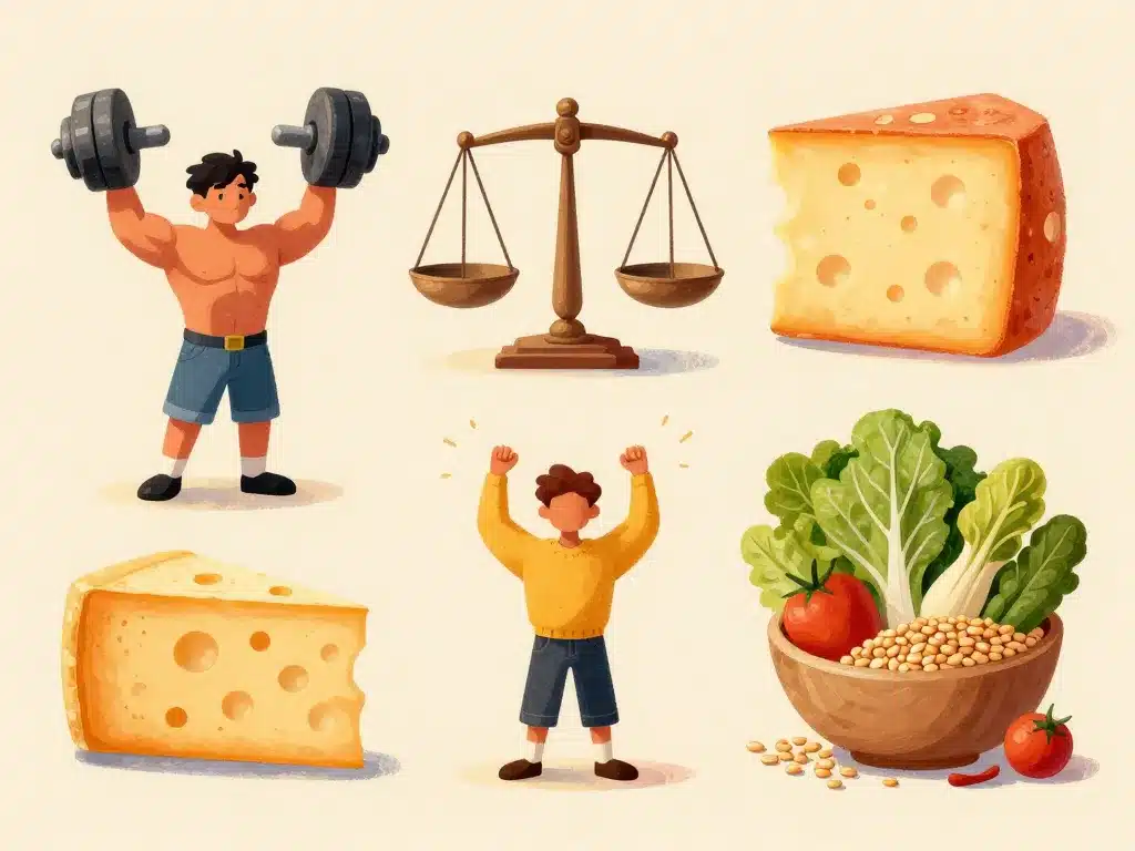 fromage le plus proteine nutrition objectifs