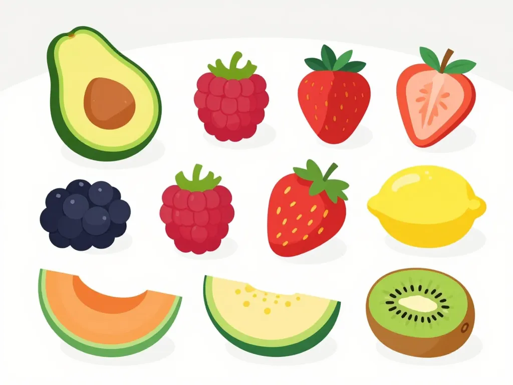 Classement fruits les moins sucre tableau fruits faibles sucre