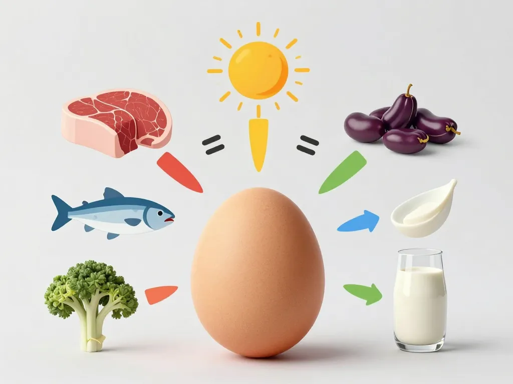 combien de proteines dans un œuf visuel comparaison protéines