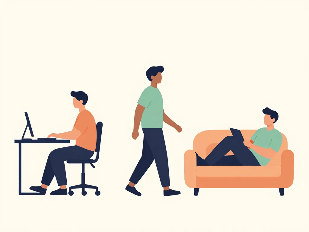 Comment améliorer sa posture au quotidien scènes de vie