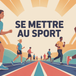 Comment se mettre au sport silhouettes en mouvement ambiance positive