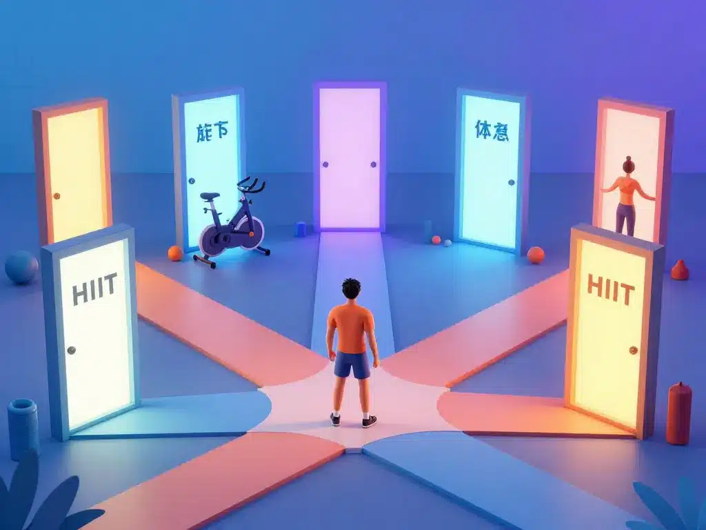 Choix de cours collectif salle de sport adapté objectif