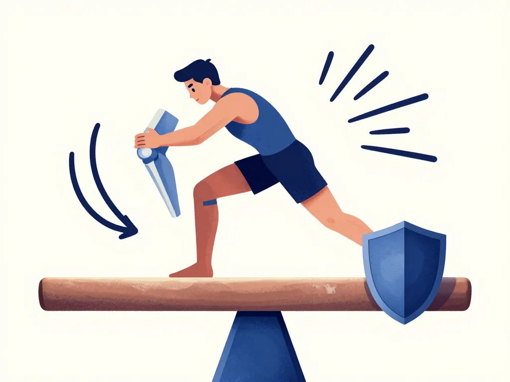 fente avant avec haltères erreurs courantes genoux