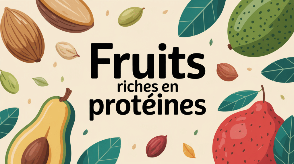 assortiment fruit riche en proteine frais et oléagineux