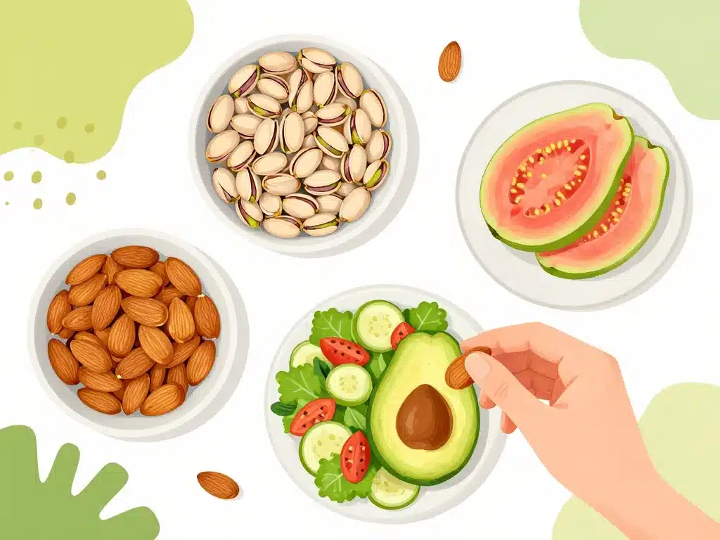 repas et collations fruit riche en proteine