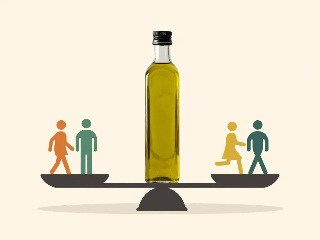 l huile d olive fait elle grossir balance santé silhouette