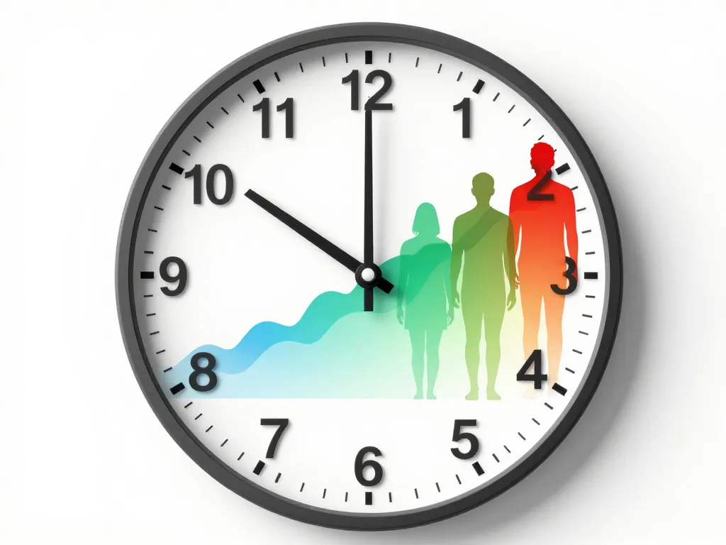 Maca effet au bout de combien de temps visuel concept temps corps énergie