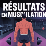 musculation combien de temps pour des résultats visibles illustration transformation physique