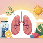 peut on vivre longtemps avec de l'emphysème illustration poumons santé