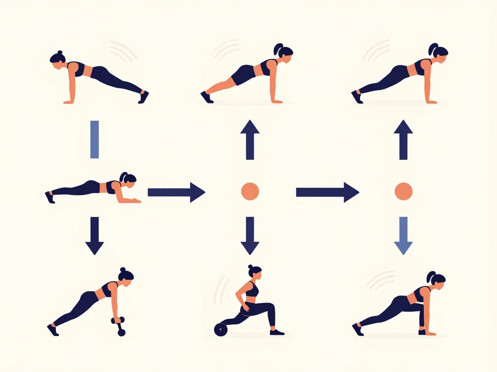 pectoraux femme avant apres programme entrainement schema