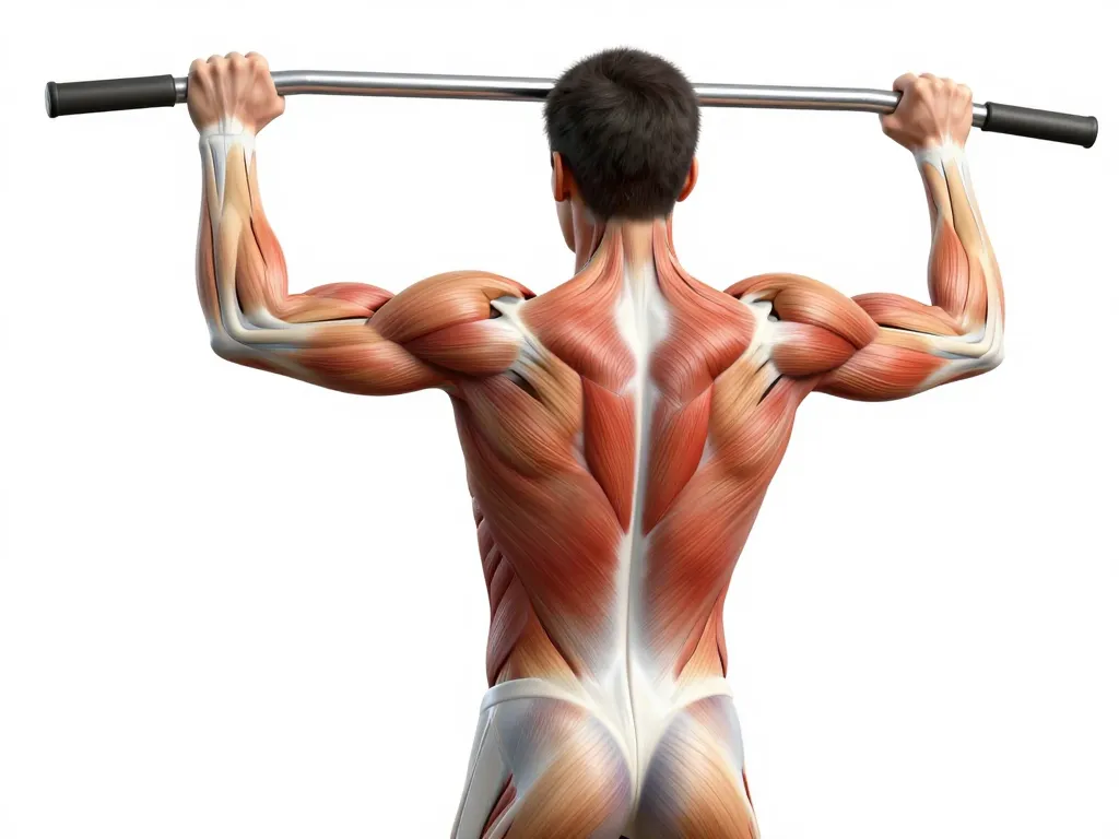 Tirage verticale muscle sollicite schema muscles