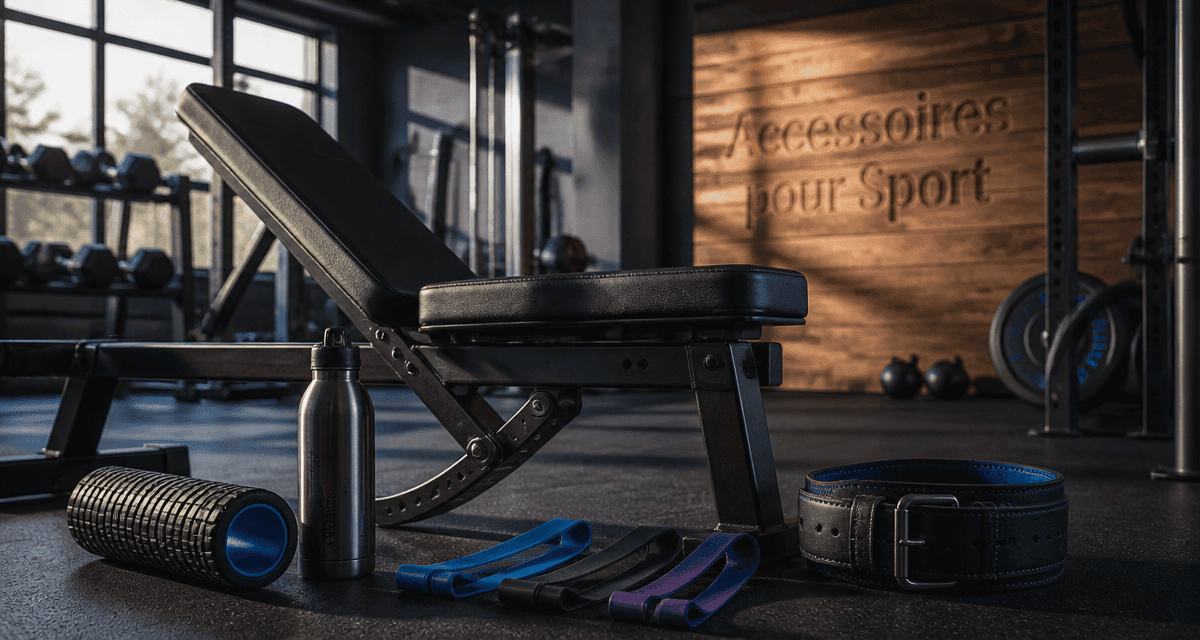 Accessoire pour sport sur banc de musculation