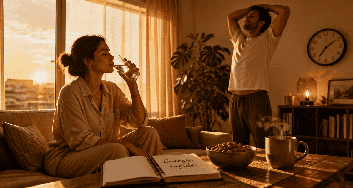 comment avoir de l energie rapidement femme homme salon