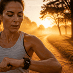 courir combien de temps pour perdre 1 kg, montre sport, lever du soleil