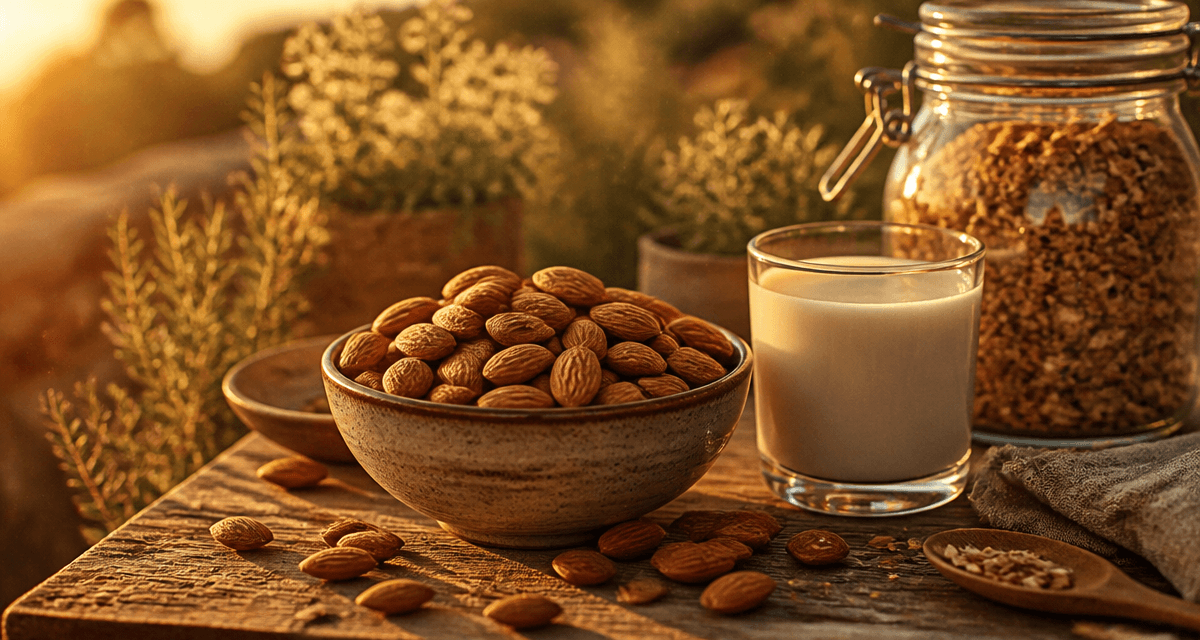 les amandes sont elles bonnes pour la sante bol amandes