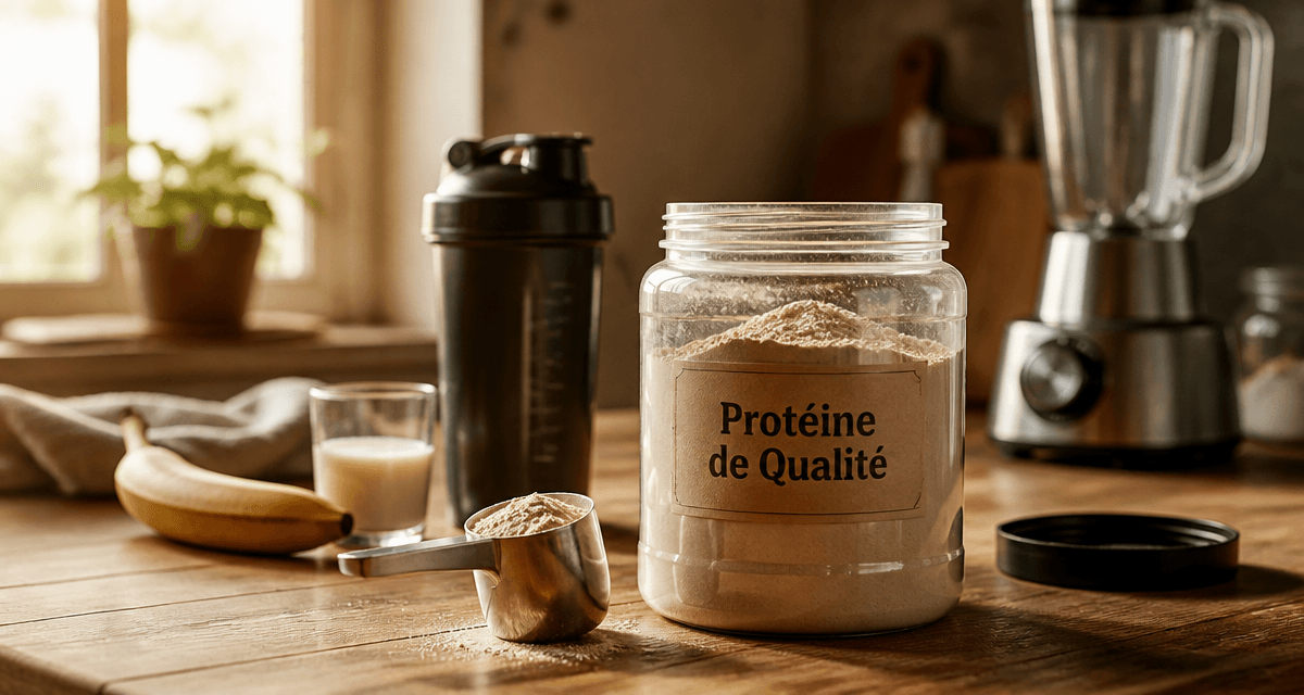 meilleur marque de proteine pot poudre cuisine