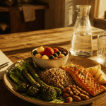 plan alimentaire pour perte de poids assiette saine