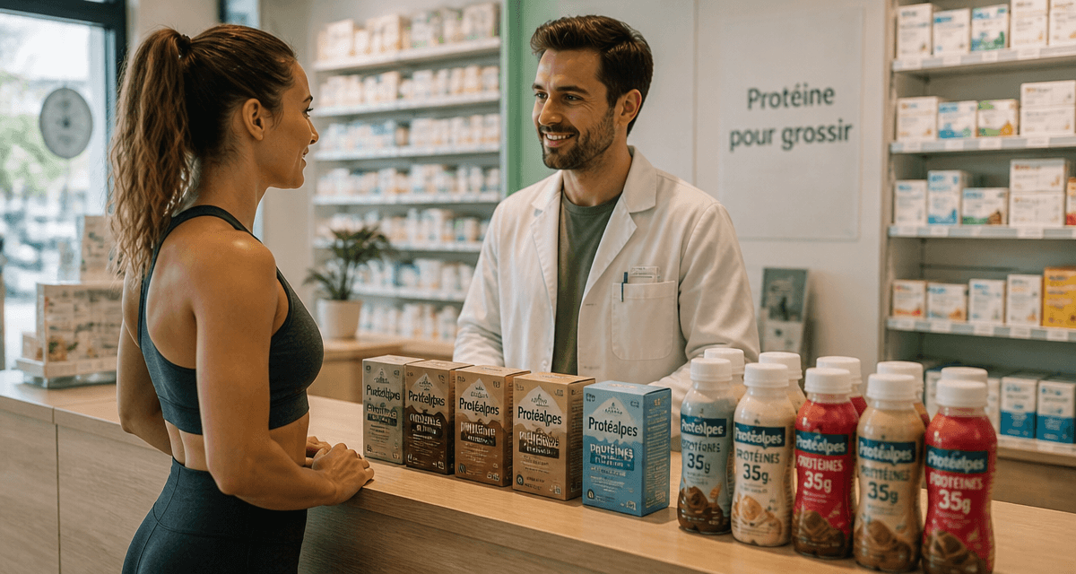 proteine pour grossir pharmacie comptoir