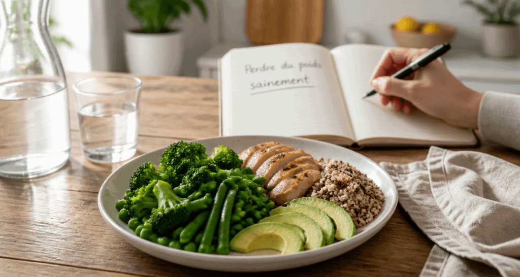 que faut il manger pour perdre du poids assiette équilibrée