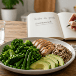 que faut il manger pour perdre du poids assiette équilibrée