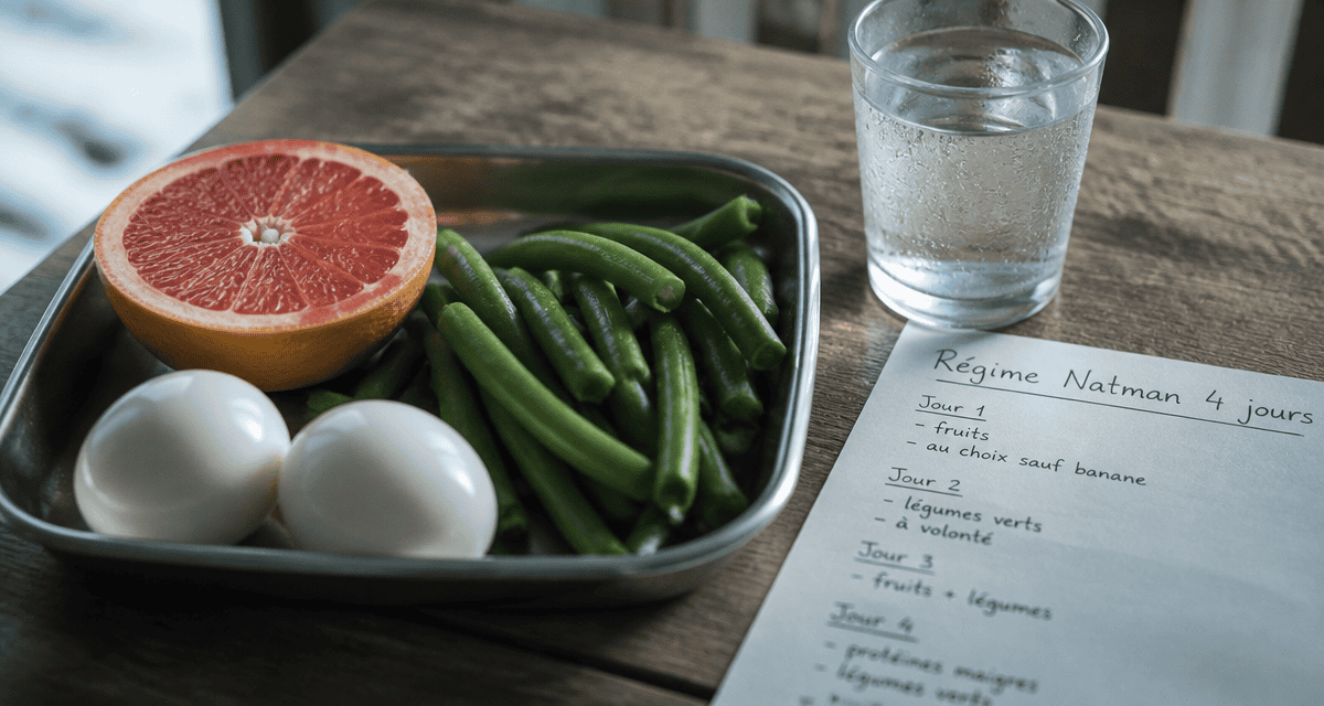 regime rapide et efficace Natman plateau repas
