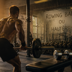 rowing barre ou halteres exercice dos