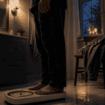 Si on se peser le soir combien enlever habits balance salle de bain