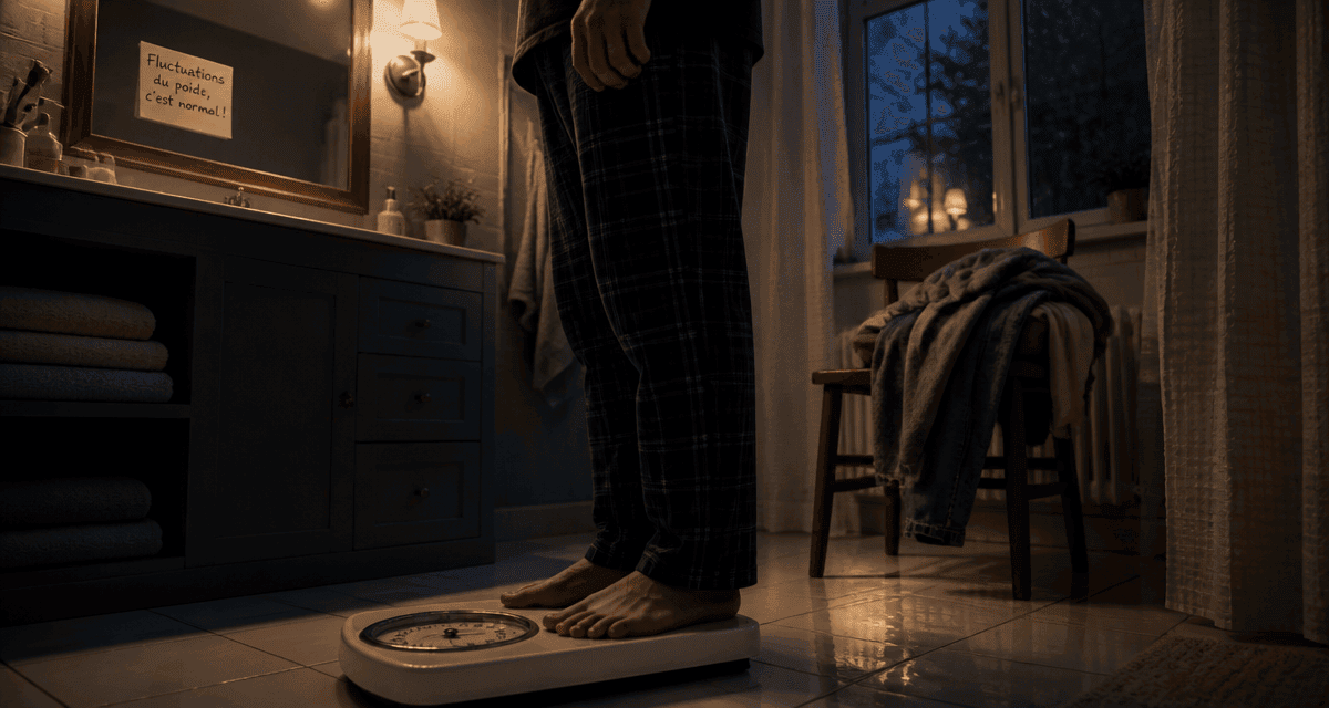 Si on se peser le soir combien enlever habits balance salle de bain