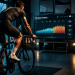 1h de home trainer par jour, cycliste à la maison
