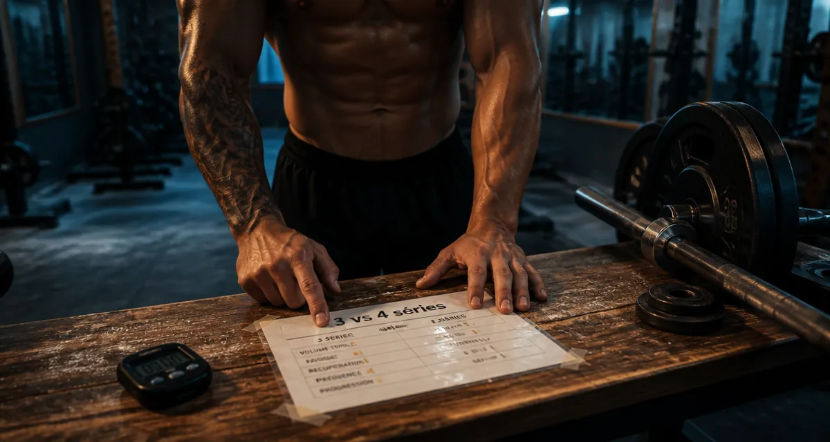 3 ou 4 series muscu : choisir le bon réglage