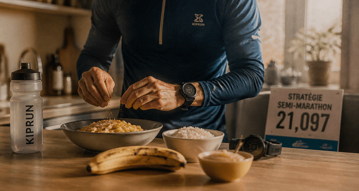 alimentation pour un semi marathon repas coureur