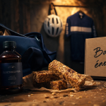 Barres energetiques pour sportifs sur table, avec electrolytes