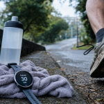 Calories brulees jogging 30 minutes : montre sport et eau