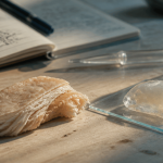 Echantillons collagene type 1 ou 2 sur table de laboratoire