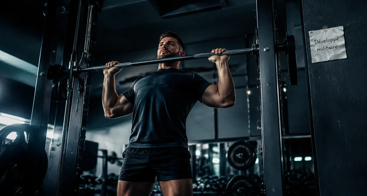Developpe militaire muscles sollicites, posture et épaules