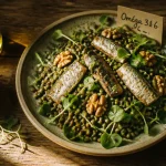 omega 3 et 6 salade sardines noix chia