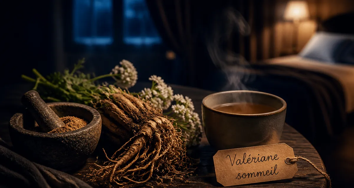 Valériane : bienfaits et effets secondaires, tisane pour le sommeil, moins de somnolence