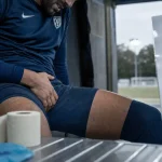Élongation adducteur : sportif avec douleur à l’aine, soins et reprise du sport