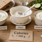 Fromage le moins calorique : fromage blanc et cottage