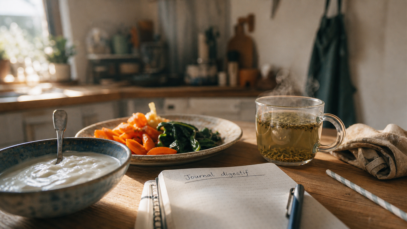 Les flatulences comment les eviter : yaourt, légumes et tisane au fenouil pour réduire gaz quotidiens