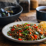 Liste d aliments riche en fer : lentilles, épinards, moules