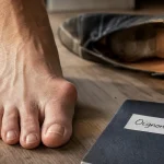 Oignon pied : déviation du gros orteil et douleur au chaussage