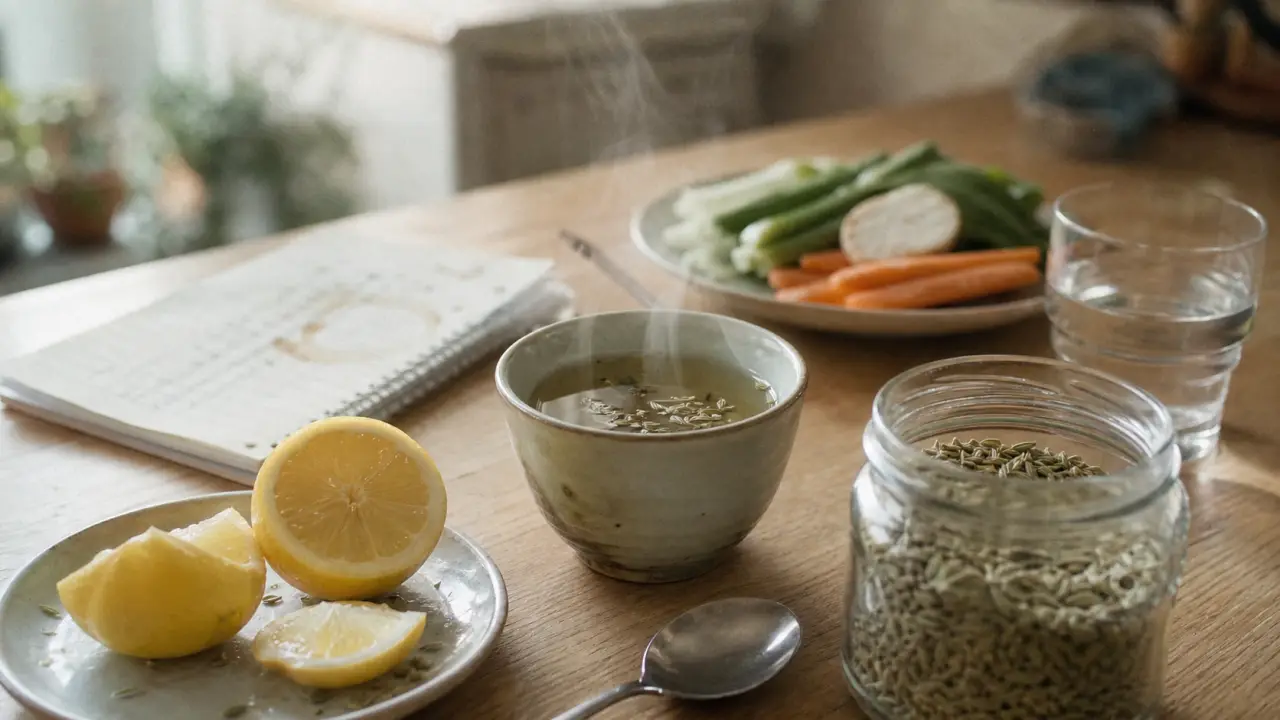 Remède de grand-mère pour maigrir du ventre : tisane au fenouil en cuisine