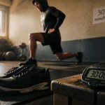 30 min de sport par jour : chaussures, chronomètre et tapis d’entraînement