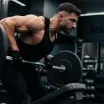 Exercice dos : rowing barre buste penché pour dos épais et contrôle