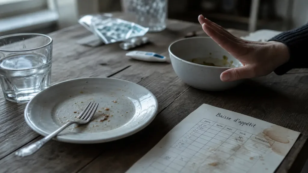Hyporexie : quand une baisse d’appétit passagère devient un signal à surveiller