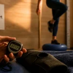 Kiné du sport : reprise sans récidive, podomètre et genouillère en cabinet
