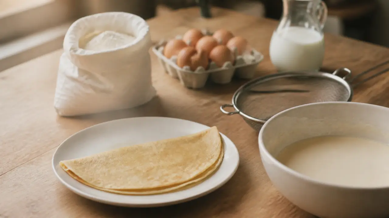 Crêpe T45 et pâte filtrée : peut on manger des crêpes dans un régime sans résidus