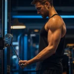 Poulie biceps : curl à la poulie en tension continue